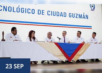 Celebra TecNM en Ciudad Guzmán 50 años de trabajo para el desarrollo social y económico de Jalisco