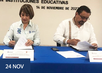 Firman convenio TecNM Comitán y COBACH de Chiapas  