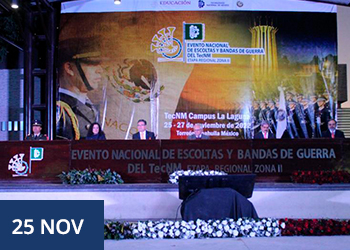 Director del TecNM inaugura Evento Nacional de Escoltas y Bandas de Guerra, etapa regional     