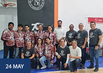 Triunfan estudiantes del TecNM Mérida en concurso internacional de robótica 