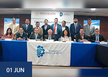 Firma de convenio entre el Tecnológico Nacional de México y el Colegio de Postgraduados