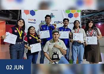 Ganan medalla de platino y oro en Infomatrix México, estudiantes del TecNM campus Coatzacoalcos