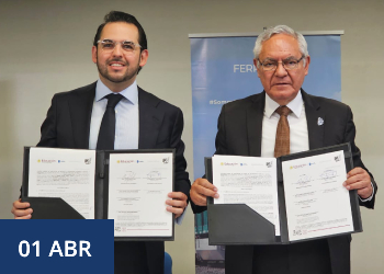 Firman convenio TecNM y Ferrovalle
